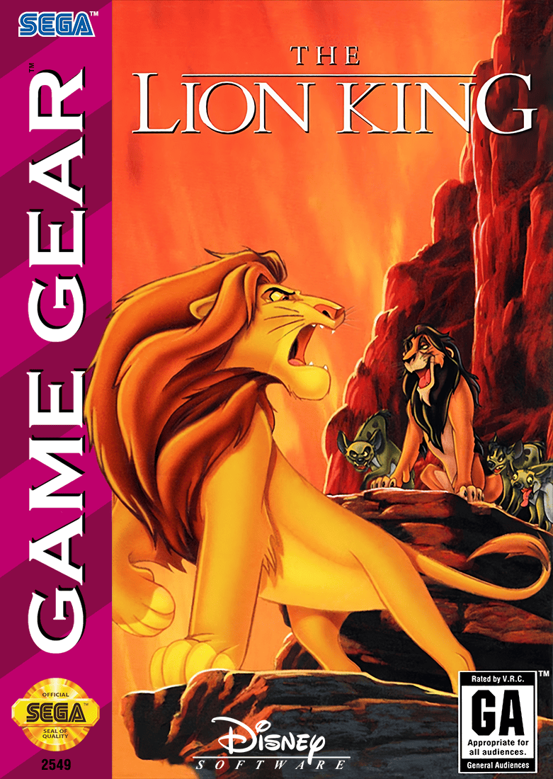 The Lion King - Sega Game Gear