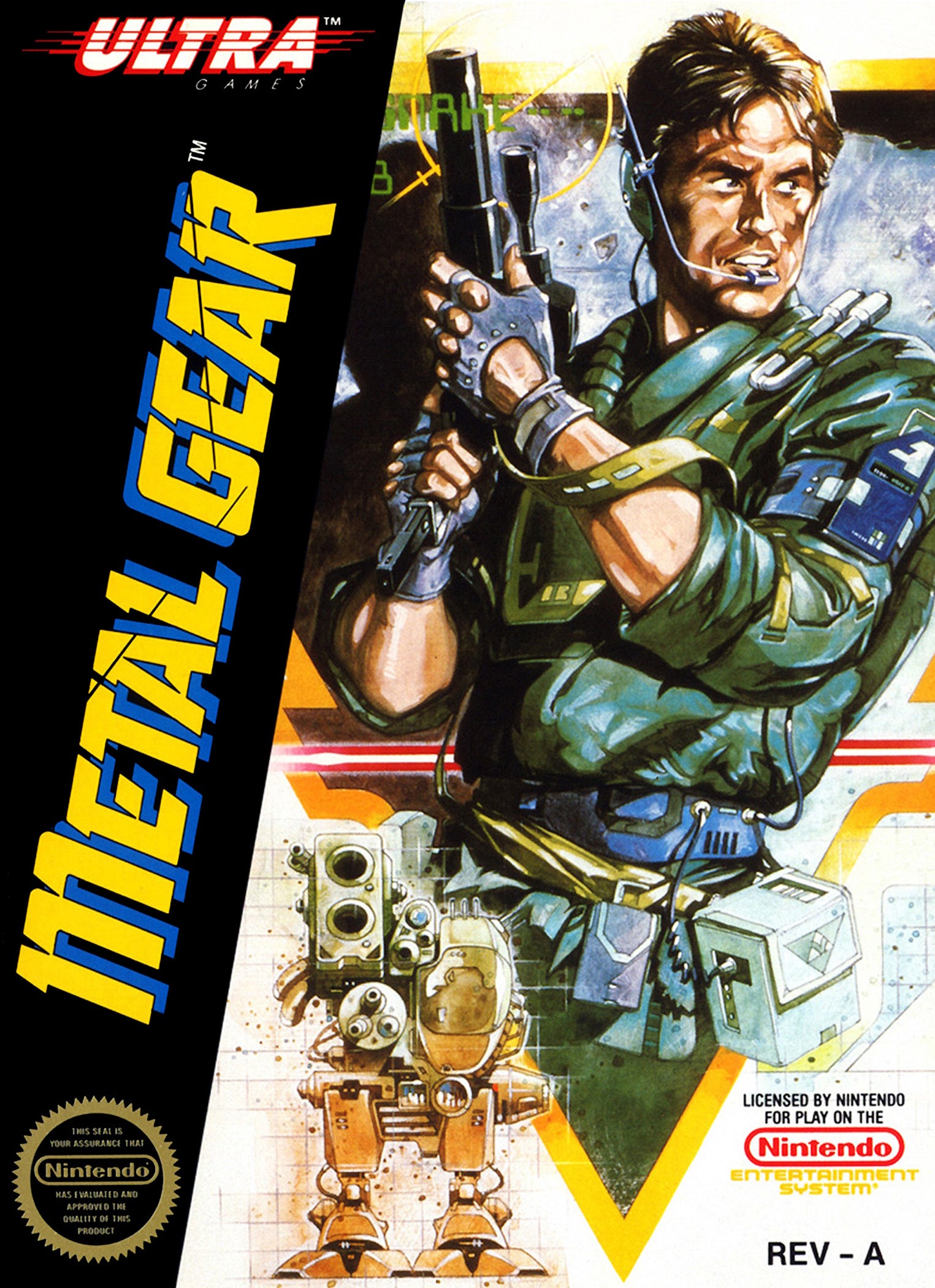 Metal Gear - Nintendo (NES)