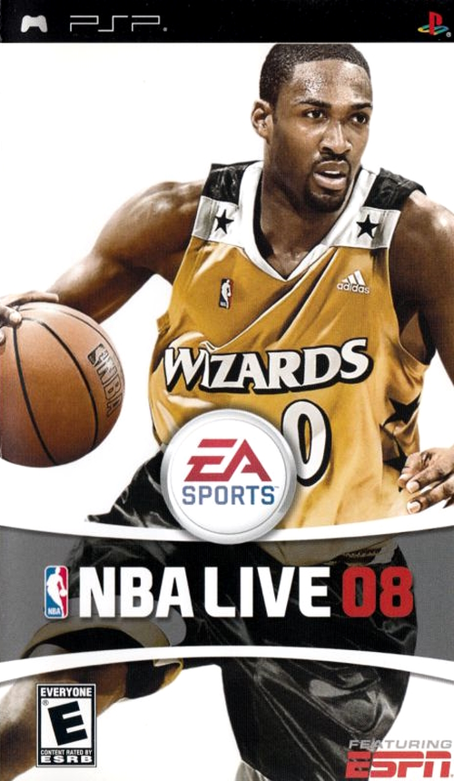 NBA Live 08 - PlayStation Portable (PSP)