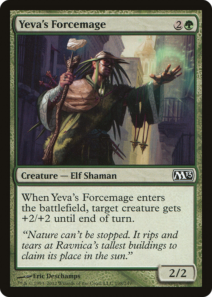 Yeva's Forcemage (M13-198) - Magic 2013