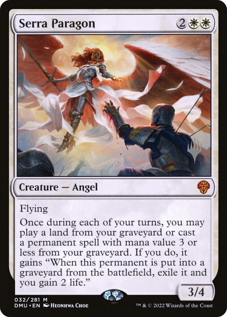 Serra Paragon (PPDMU-032) - Dominaria United Promos Foil