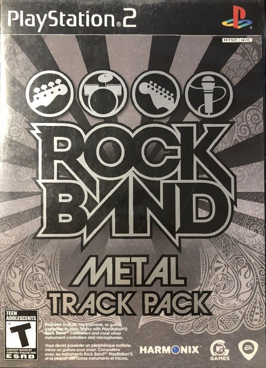 Rock Band Metal Track Pack
