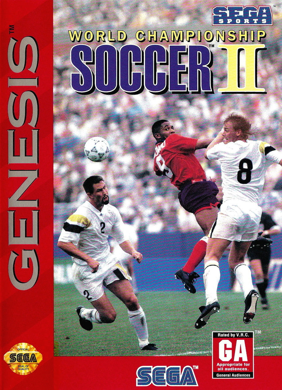 World Championship Soccer II - Sega Genesis