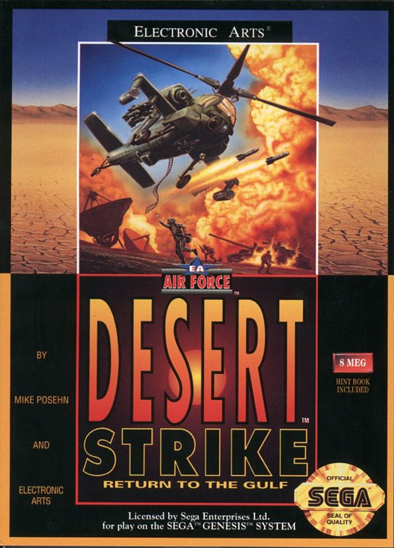 Desert Strike: Return to the Gulf - Sega Genesis