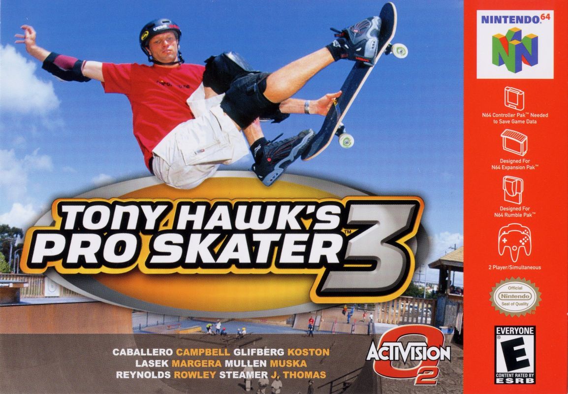 Tony Hawk's Pro Skater 3 - Nintendo 64 (N64)