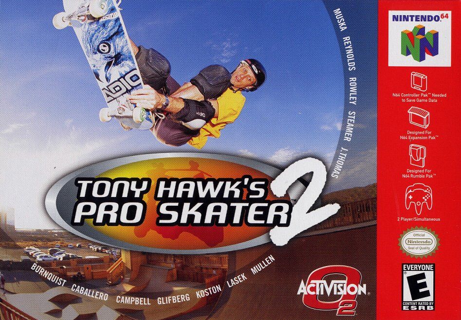 Tony Hawk's Pro Skater 2 - Nintendo 64 (N64)