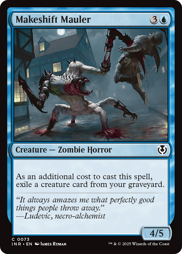 Makeshift Mauler (INR-073) - Innistrad Remastered