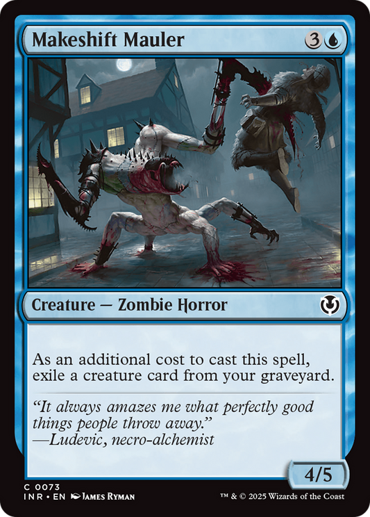Makeshift Mauler (INR-073) - Innistrad Remastered