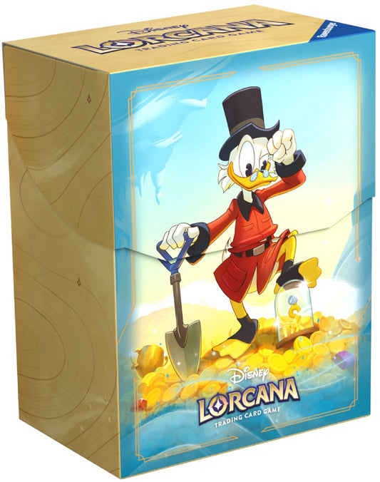 DISNEY LORCANA DECK BOX SCROOGE MCDUCK