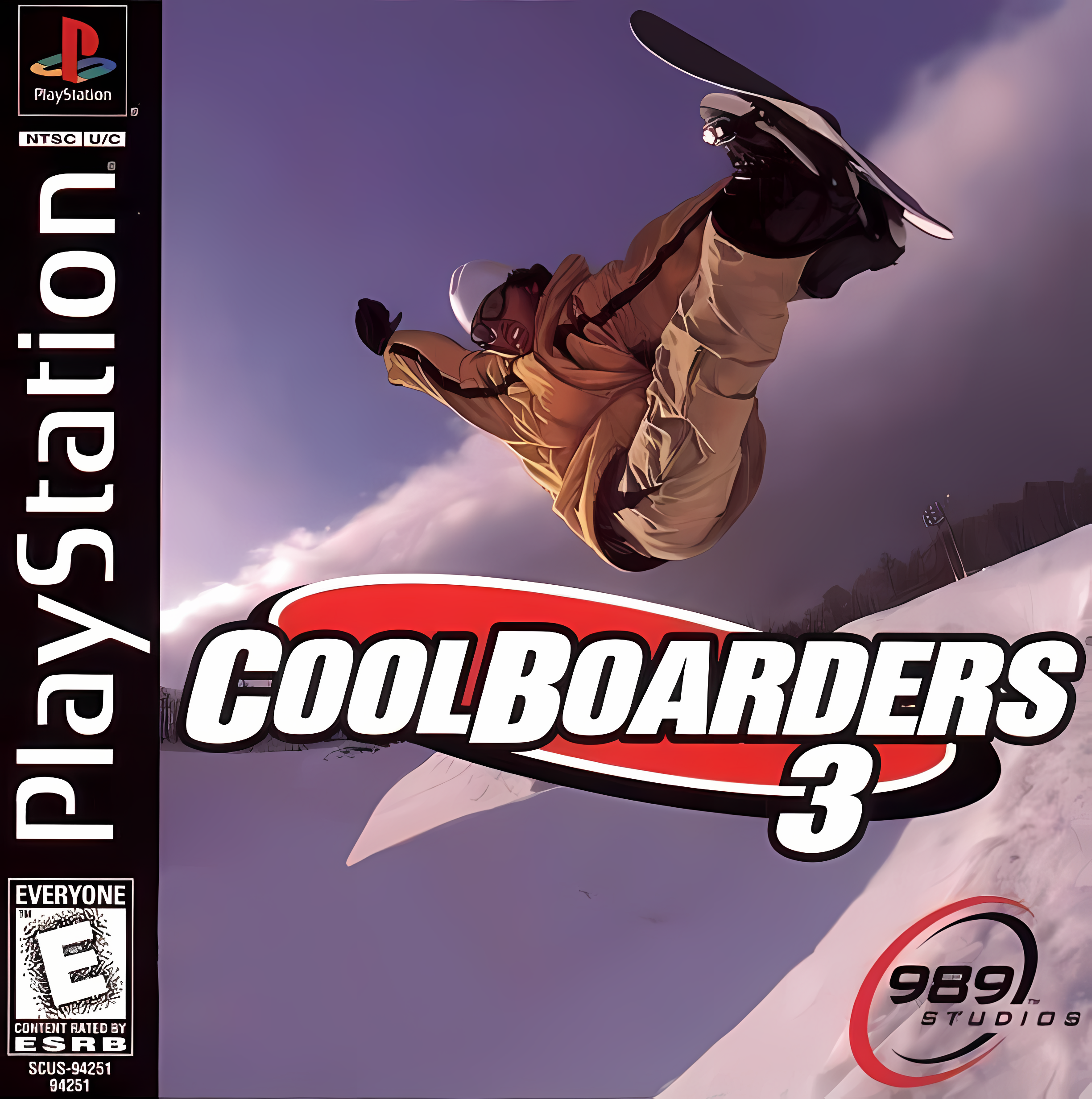 Cool Boarders 3 - PlayStation (PS1)