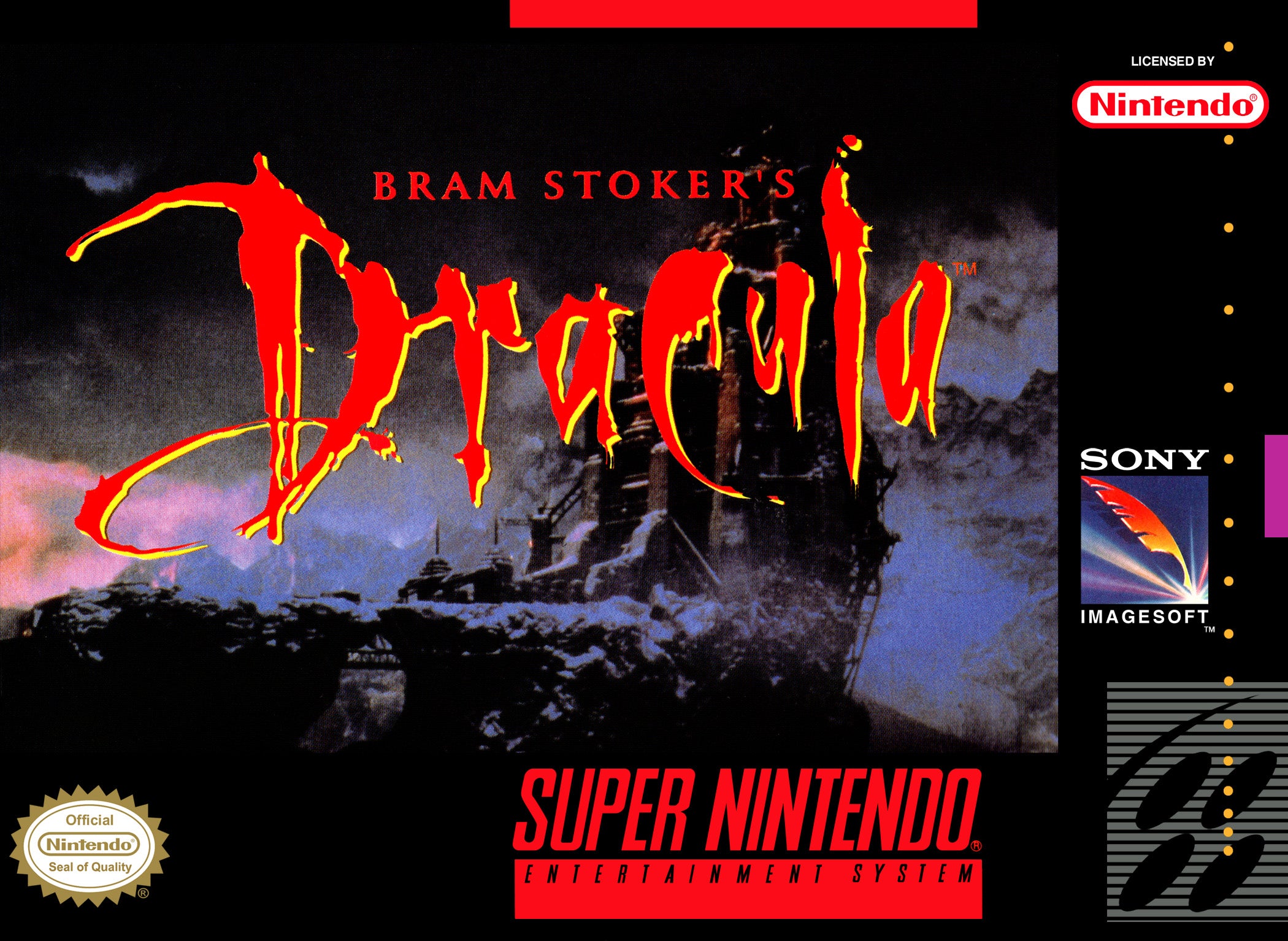Bram Stoker's Dracula - Super Nintendo (SNES)
