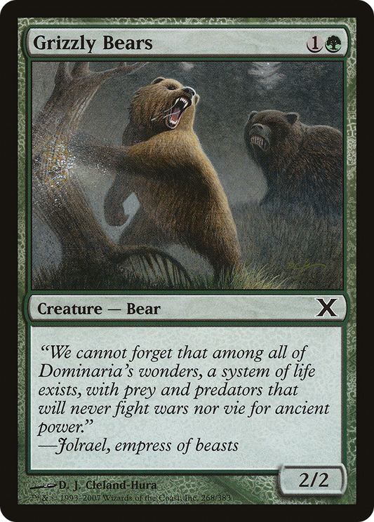 Grizzly Bears (10E-268) - Tenth Edition