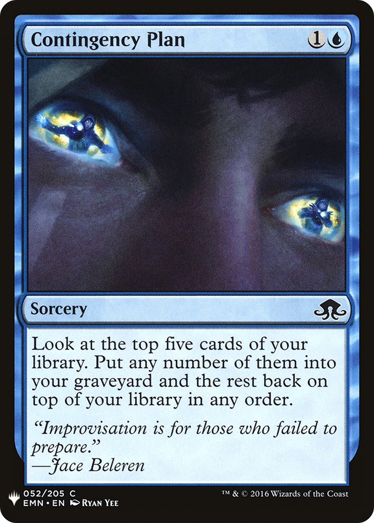 Contingency Plan (LIST-052) - The List