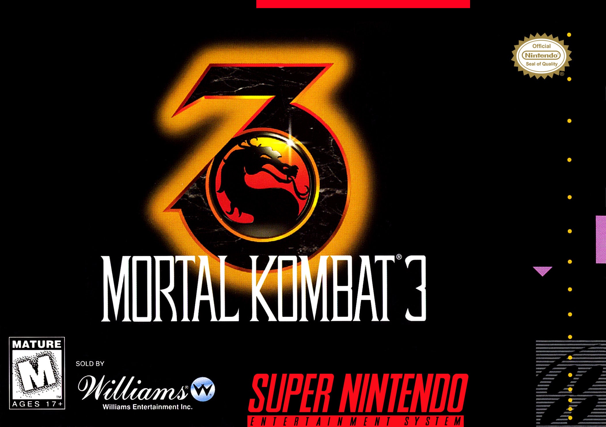 Mortal Kombat 3 - Super Nintendo (SNES)