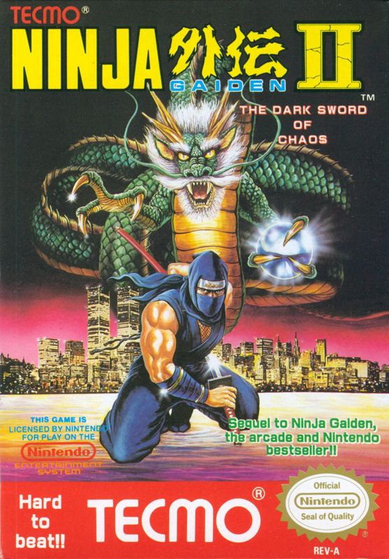 Ninja Gaiden II: The Dark Sword Of Chaos - Nintendo (NES)