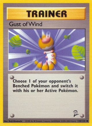 Gust of Wind 120/130  Base Set 2 - Common