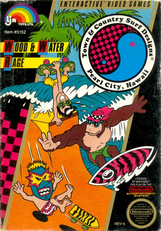 T&C Surf Designs: Wood & Water Rage - Nintendo (NES)