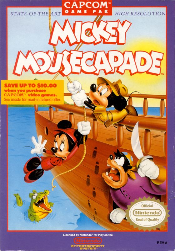 Mickey Mousecapade - Nintendo (NES)