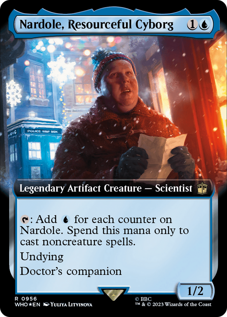 Nardole, Resourceful Cyborg (WHO-956) - Doctor Who: (Extended Art) Foil