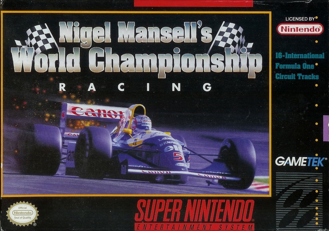 Nigel Mansell's World Championship - Super Nintendo (SNES)