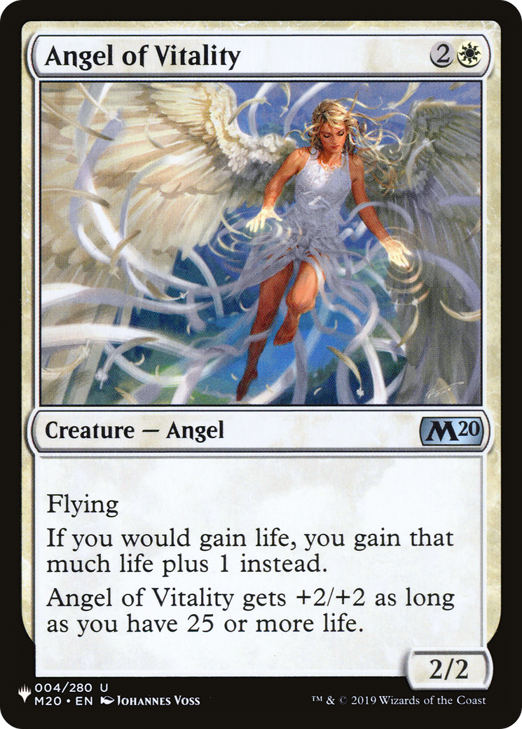 Angel of Vitality (LIST-004) - The List
