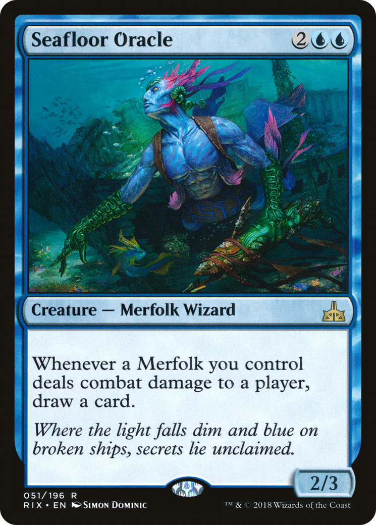 Seafloor Oracle (RIX-051) - Rivals of Ixalan