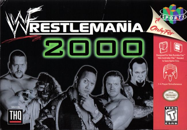 WWF Wrestlemania 2000 - Nintendo 64 (N64)