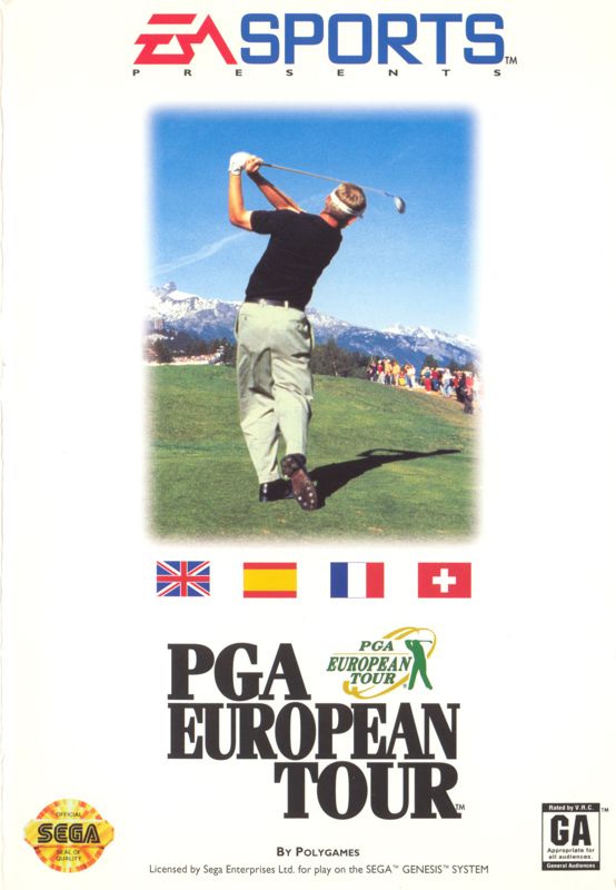 PGA European Tour - Sega Genesis