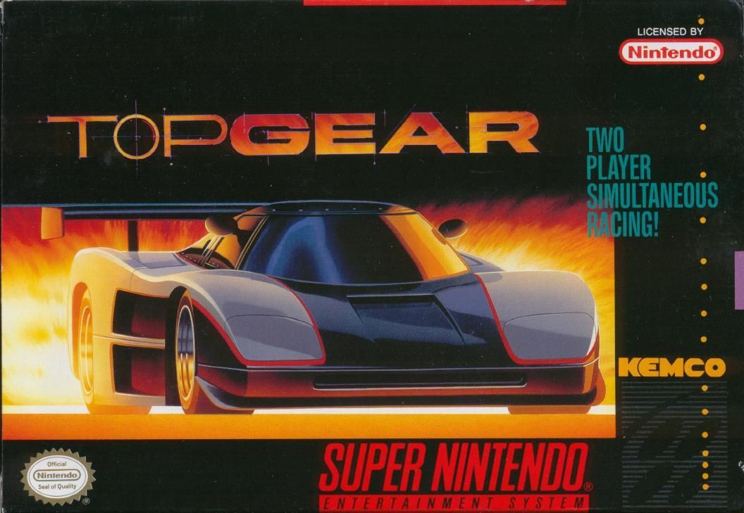 Top Gear - Super Nintendo (SNES)