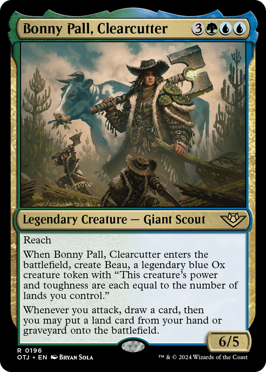 Bonny Pall, Clearcutter (OTJ-196) - Outlaws of Thunder Junction