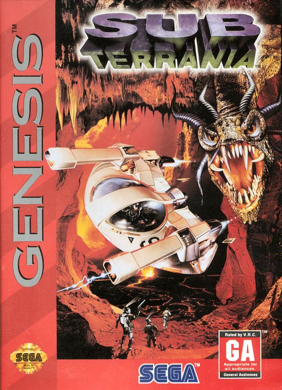 Sub Terrania - Sega Genesis