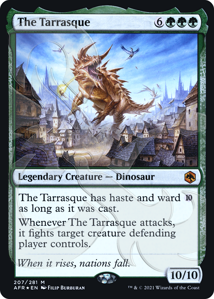 The Tarrasque (AFR&-207) - Adventures in the Forgotten Realms Promos Foil