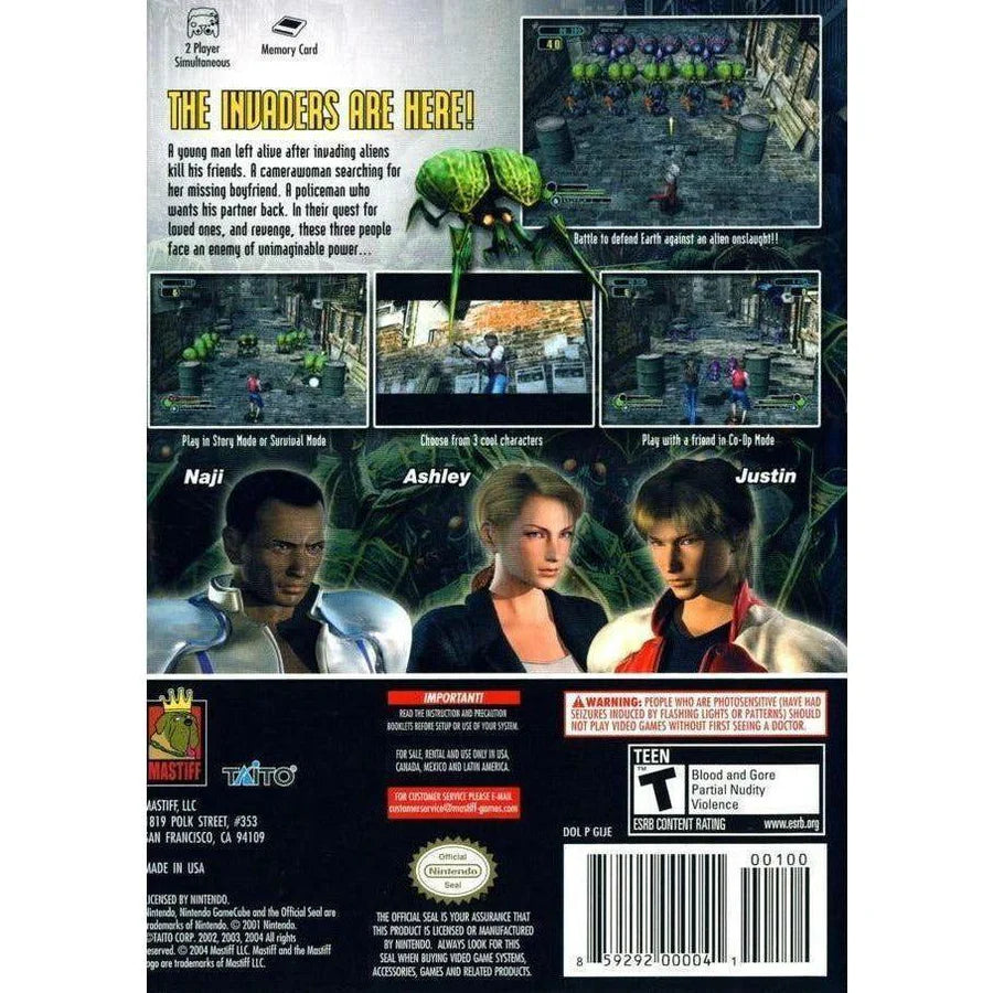Space Raiders - Nintendo GameCube