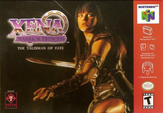 Xena: Warrior Princess: Talisman of Fate - Nintendo 64 (N64)