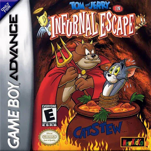 Tom and Jerry in Infurnal Escape - Game Boy Advance (GBA)