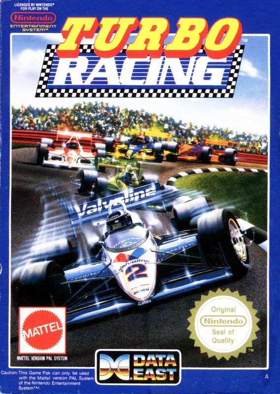 Al Unser Jr.'s Turbo Racing - Nintendo (NES)