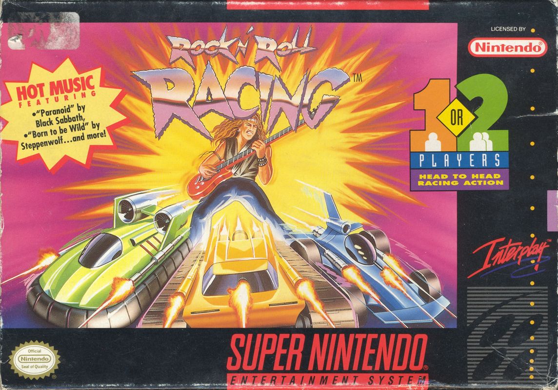 Rock n' Roll Racing - Super Nintendo (SNES)
