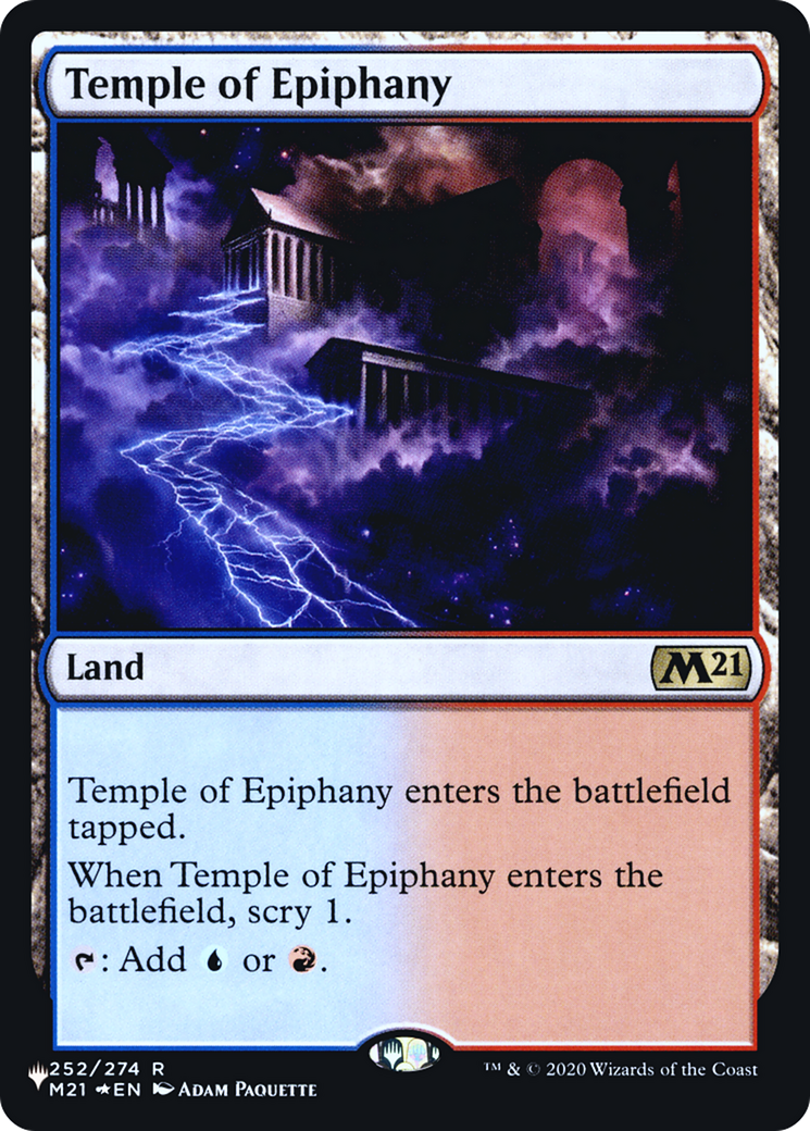 Temple of Epiphany (LIST-252) - The List Foil
