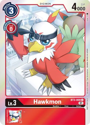 Hawkmon (ST-11 Special Entry Pack) (BT3-009) - Release Special Booster 1.0 Foil