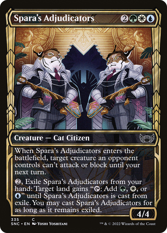 Spara's Adjudicators (SNC-335) - Streets of New Capenna: (Showcase)