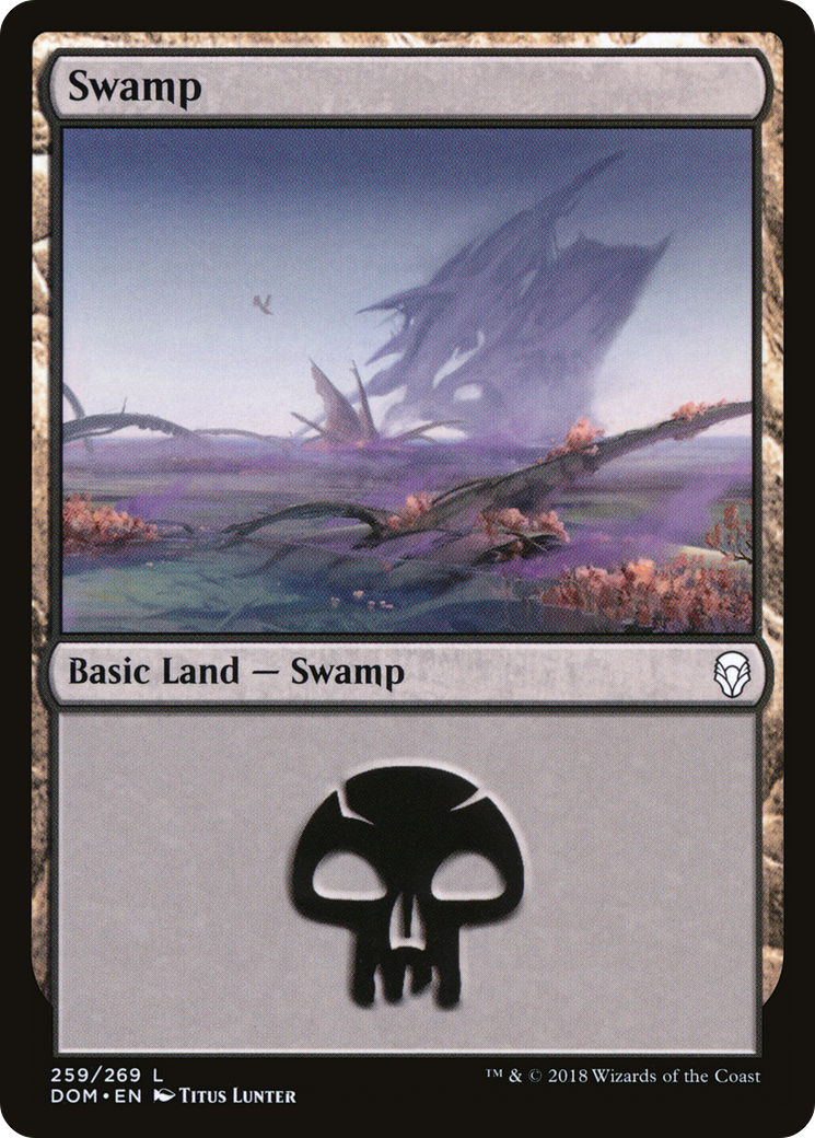 Swamp (259) (DOM-259) - Dominaria