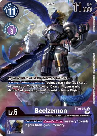 Beelzemon (Alternate Art) (BT10-082) - Xros Encounter Foil