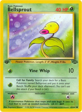 Bellsprout 049  - Unlimited Jungle - Common