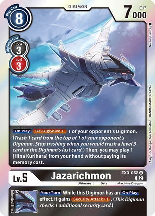 Jazarichmon (EX3-052) - Draconic Roar Foil