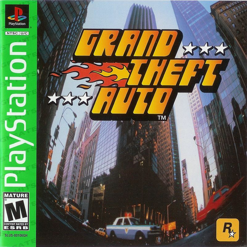 Grand Theft Auto - PlayStation (PS1)