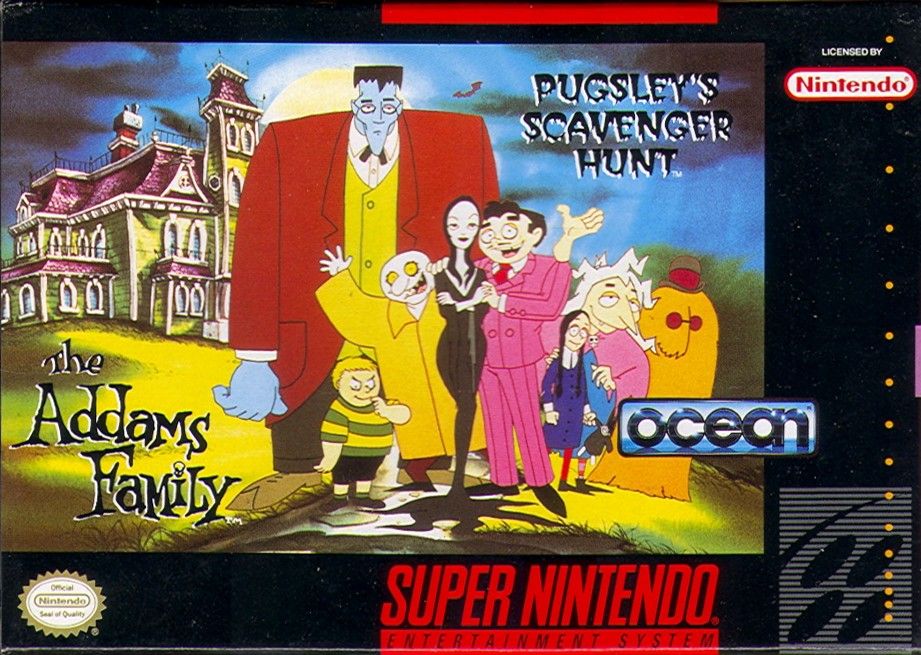 The Addams Family: Pugsley’s Scavenger Hunt - Super Nintendo (SNES)