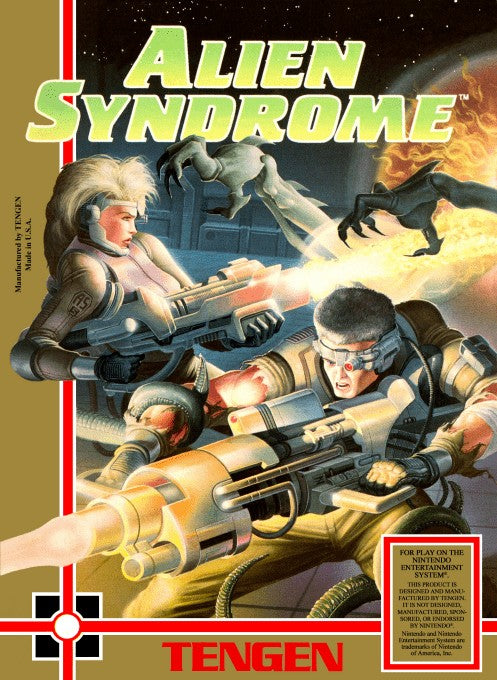 Alien Syndrome - Nintendo (NES)