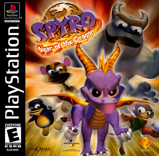 Spyro: Year of the Dragon - PlayStation (PS1)