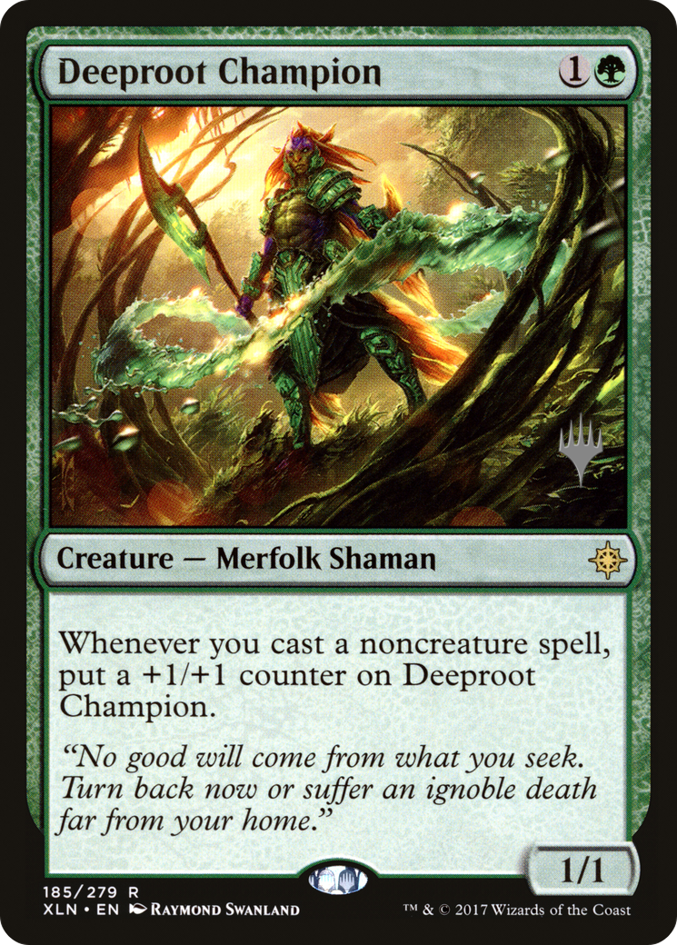 Deeproot Champion (PPM20-185) - Ixalan Promos