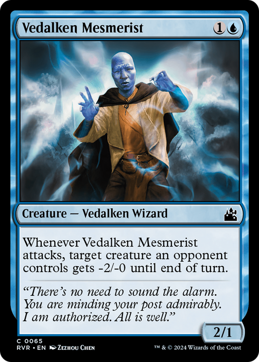 Vedalken Mesmerist (RVR-065) - Ravnica Remastered